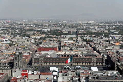 View from Torre Latinoamericana