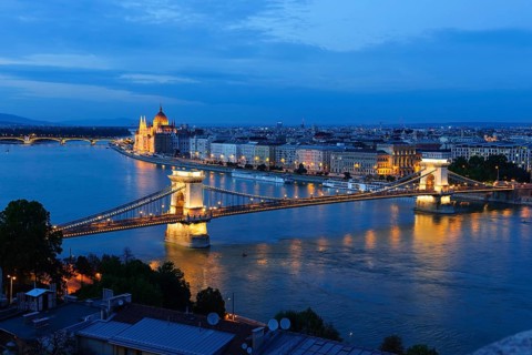 Chain Bridge over the Danube