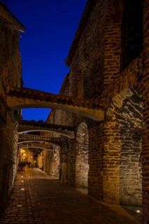 St. Catherine's Passage at night
