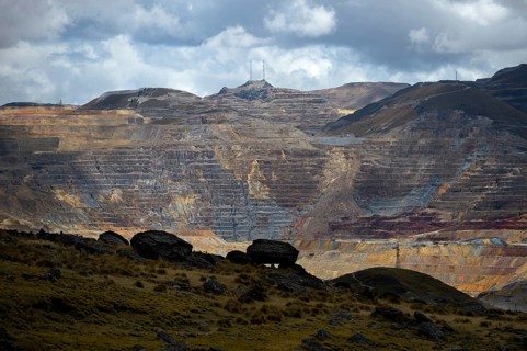 Opencast mine