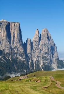 Schlern Massif or Sciliar Massif