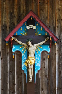 Crucifix in Markus Wasmeier Farm and Winter Sports Museum