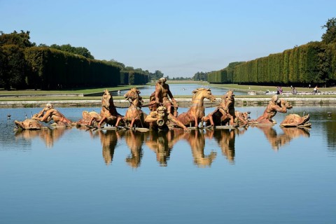 Fountain of Apollo in the Park of Versailles