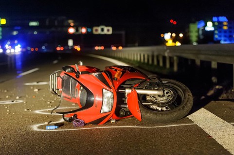 Fatal motorcycle accident on the B27 road near Leinfelden-Echterdingen
