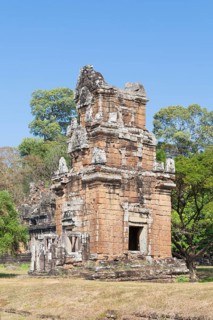 Prasat Suor Prat tower in Angkor Thom