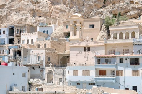 Houses in the village of Ma'loula