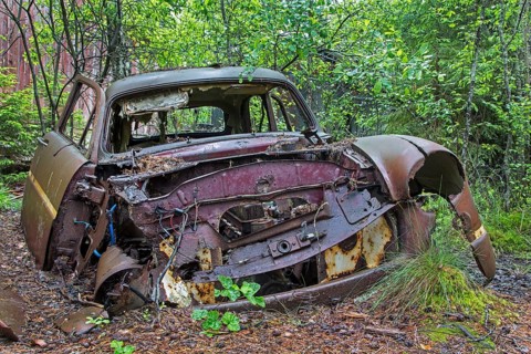 Kyrko mosse scrapyard