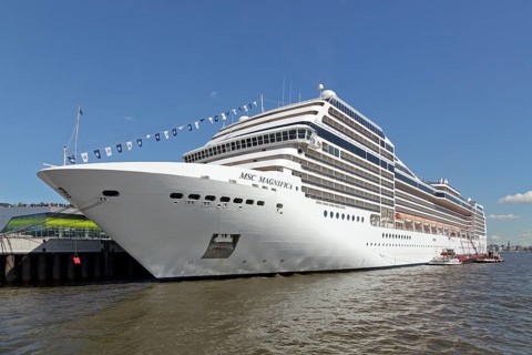 Cruise ship MSC Magnifica