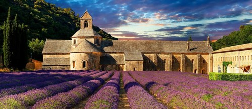 The Romanesque Cistercian Abbey of Notre Dame of Senanque
