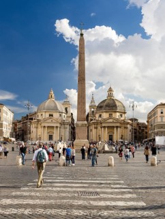 Neoclassical Piazza del Popolo