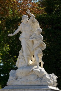 Statues in the Park of Versailles