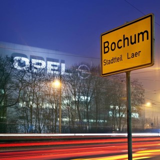 Bochum town sign