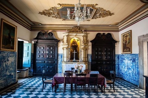 Room in the Bonfirm church in the Pelourinho