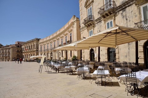 Palaces on Cathedral Square
