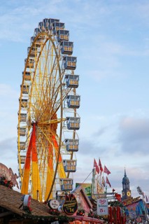 Ferris wheel at the Hamburger Dom fun fair