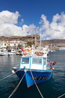 Fishing boat at the port
