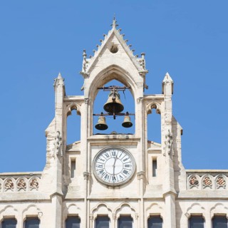 Clock tower at the Town Hall