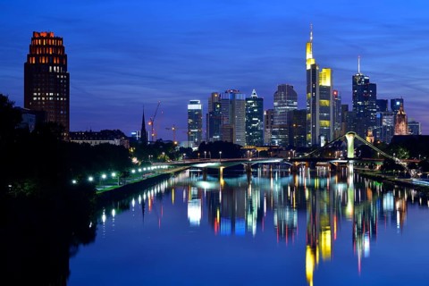 Skyline at night