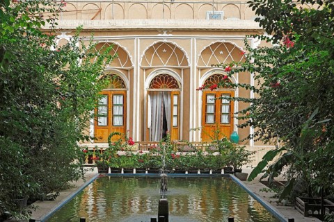 Courtyard of a former caravanserai