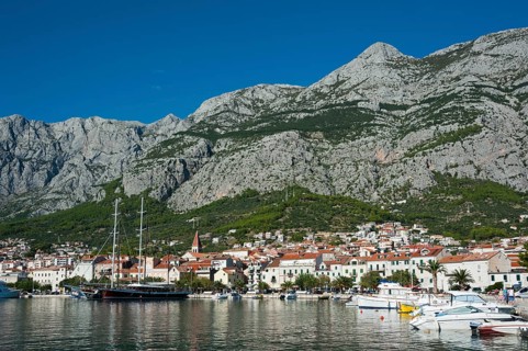 Townscape of Makarska