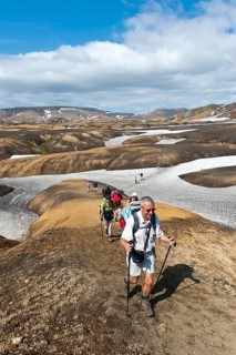 Trekking in the highlands