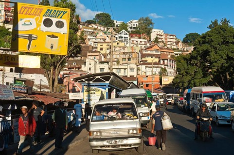 Busy street in the Lower Town