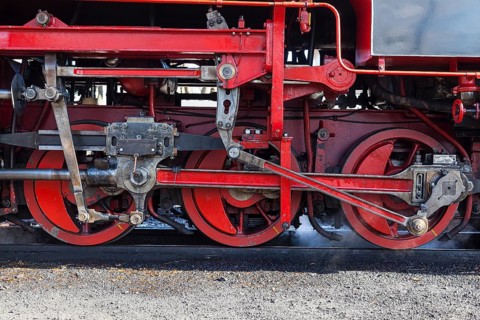 Detail of a steam engine