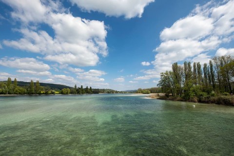 The Rhine near Eschenz