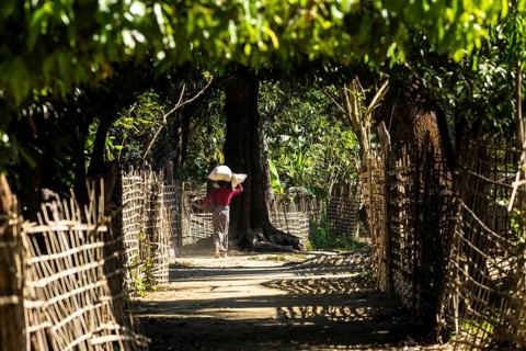 Woman of the Chin ethnic group