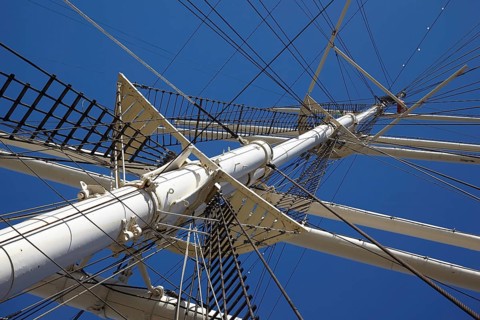 Sailing ship Rickmer Rickmers