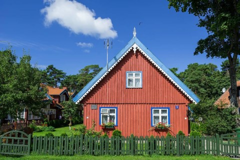 Traditional wooden house