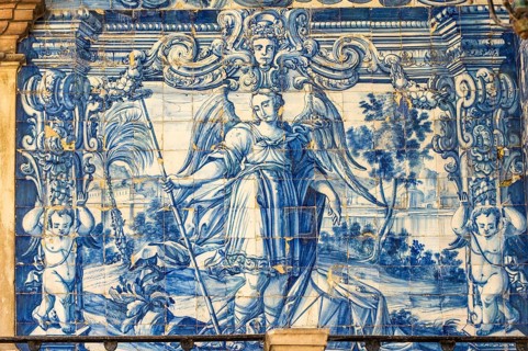 Azulejo or tiled image