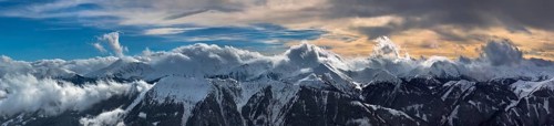 View of the Seckau Alps