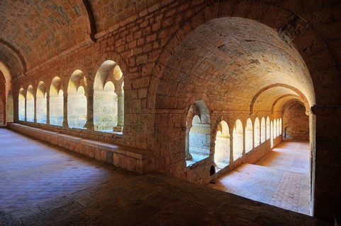 The former Cistercian monastery Abbaye du Thoronet