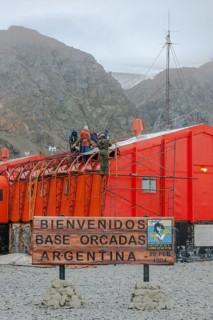 Argentine research station Orcadas Base
