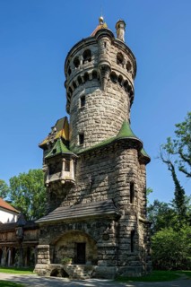 Mutterturm tower by Hubert von Herkomer at the Herkomer Museum