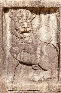 Historic stone-relief