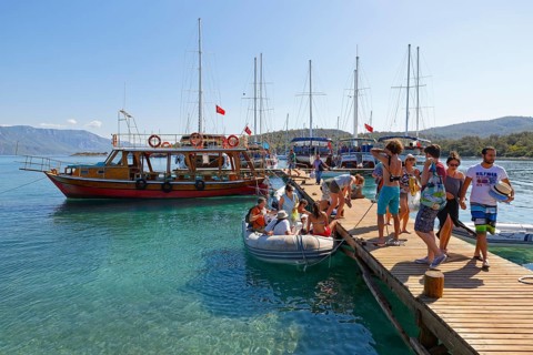 Pier on Sedir Island