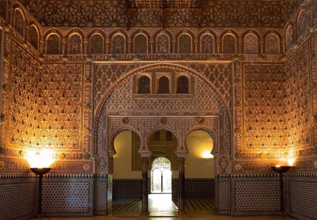 Salon of the Ambassadors in the Alcazar of Seville