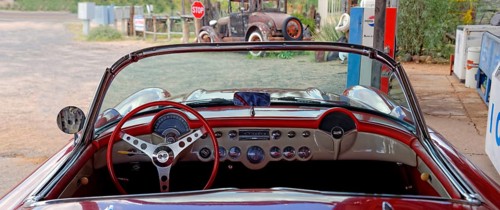 Vintage Chevrolet Corvette Convertible 1957