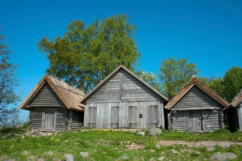 Historic fishing huts
