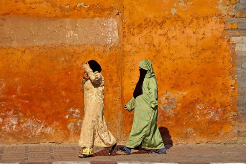 Women in traditional dress
