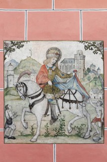 St. Martin sharing his cloak