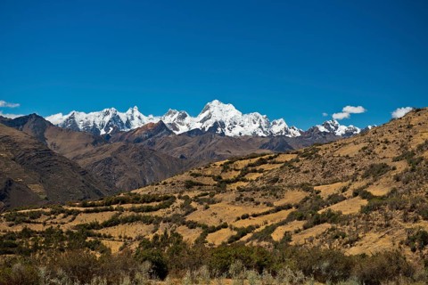 Cordillera Huayhuash mountain range