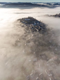 Eversberg in the fog