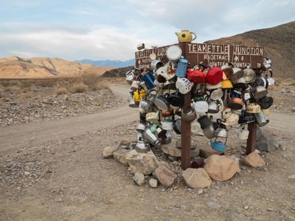 Teakettle Junction on Racetrack Road