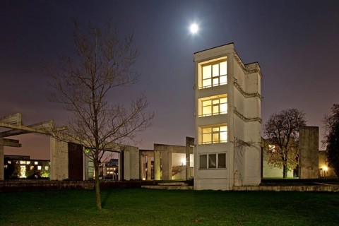 Garden of Memories' at night