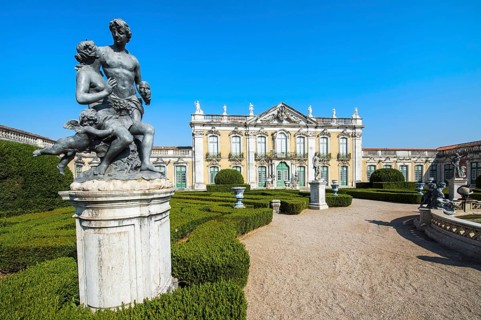 Statue of Vertumnus and Pomona by John Cheere