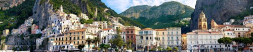 Panoramic view of Amalfi