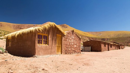 Mud houses